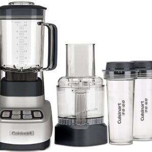 Cuisinart BFP-650 1 HP Silver Blender and Meals Processor, 3-Cup Capability