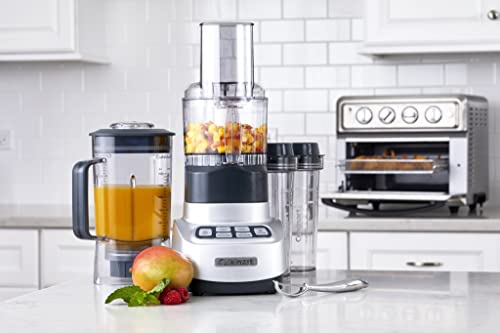 Cuisinart BFP-650 1 HP Silver Blender and Meals Processor, 3-Cup Capability