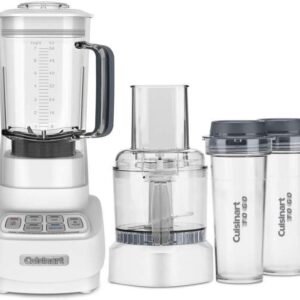 Cuisinart BFP-650W 1 HP White Blender and Meals Processor, 3-Cup Capability