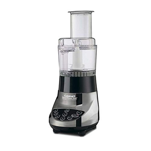 Cuisinart BFP-703BC Sensible Energy Duet Blender and Meals Processor, Brushed Chrome, 3-Cup Capability, Pack of 6