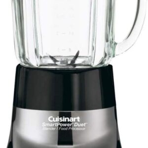 Cuisinart BFP-703BC Sensible Energy Duet Blender and Meals Processor, Brushed Chrome, 3-Cup Capability, Pack of 6